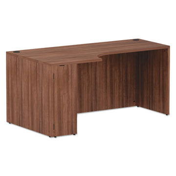 Alera® Alera Valencia Corner Credenza Shells, 65w X 35.38d X 29.5h, Right, Medium Cherry freeshipping - TVN Wholesale